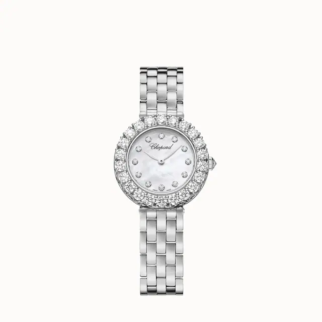 Chopard L'Heure du Diamant, 26 mm, manual, ethical white gold, diamonds 10A178-1606