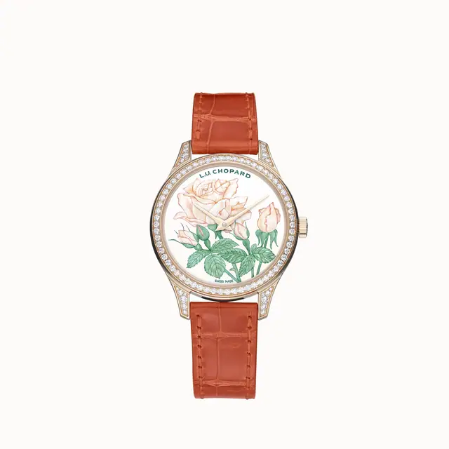 Chopard L.U.C XP Esprit de Fleurier, 35 mm, automatic, ethical rose gold, diamonds 131944-5007