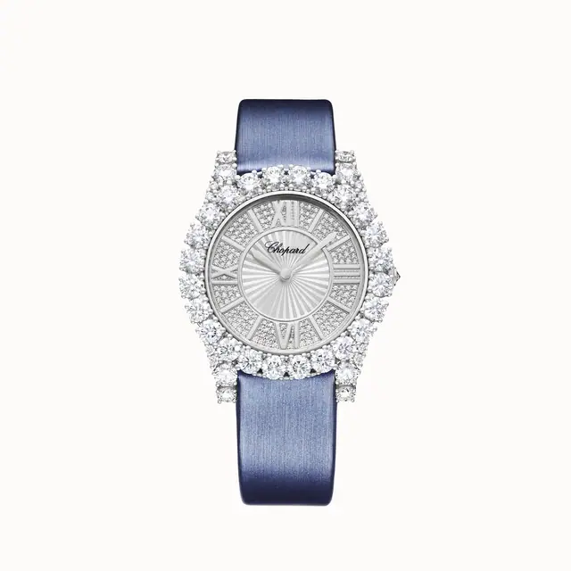 Chopard L'Heure du Diamant, Medium, automatic, ethical white gold, diamonds 139419-1601