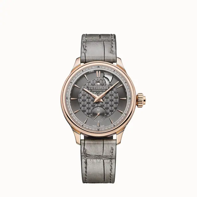 Chopard L.U.C Strike One, 40 mm, automatic, ethical rose gold 161949-5001