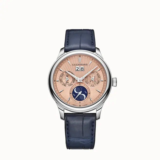 Chopard L.U.C Lunar One, 40.5mm, automatic, ethical white gold 161951-1001