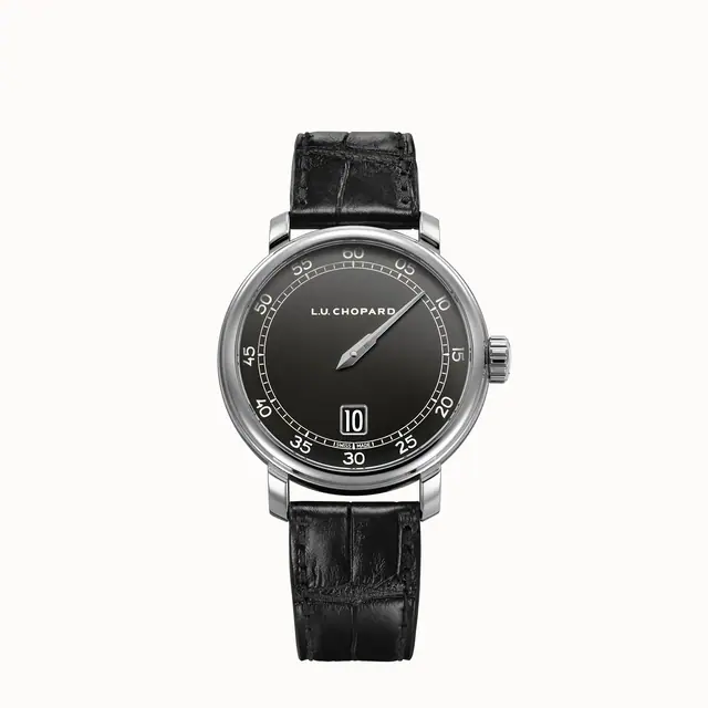 Chopard L.U.C Quattro Spirit 25, 40 MM, MANUAL, ETHICAL WHITE GOLD 161977-1001