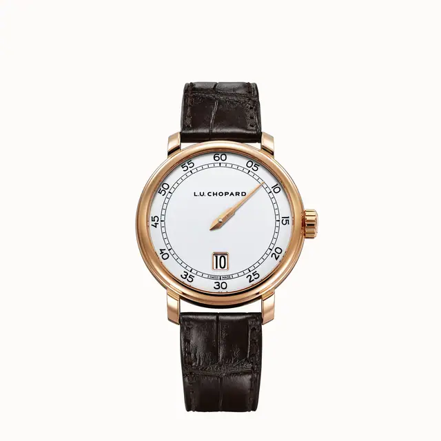 Chopard L.U.C Quattro Spirit 25, 40 mm, manual, ethical rose gold 161977-5001