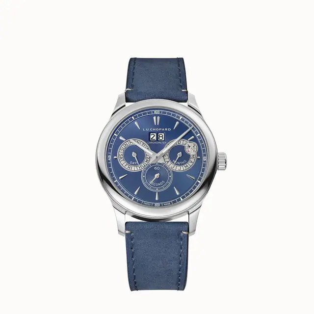 Chopard L.U.C Perpetual Twin, 43 mm, automatic, Lucent Steel™ 168561-3003