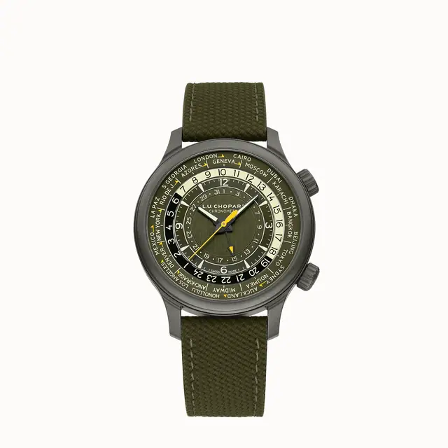 Chopard L.U.C Time Traveler One, 42 mm, automatic, titanium 168574-3013