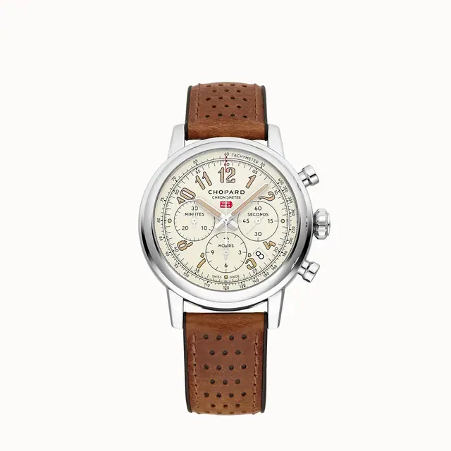Chopard Mille Miglia Classic Chronograph Raticosa, 42 mm, automatic, Lucent Steel™ 168589-3033