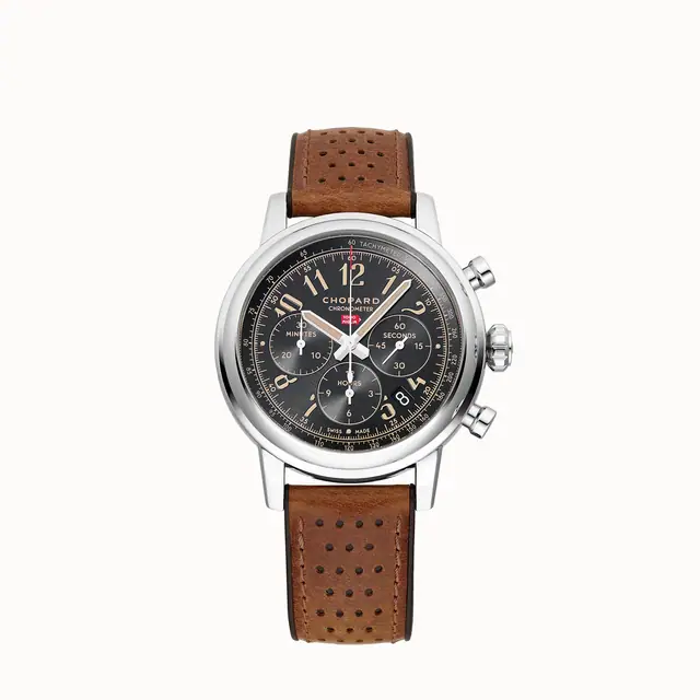 Chopard Mille Miglia Classic Chronograph Raticosa, 42 mm, automatic, Lucent Steel™ 168589-3034