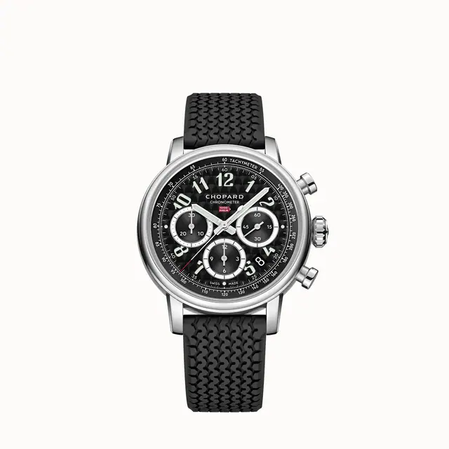 Chopard Mille Miglia Classic Chronograph, 40.5 mm, automatic, Lucent Steel™ 168619-3001