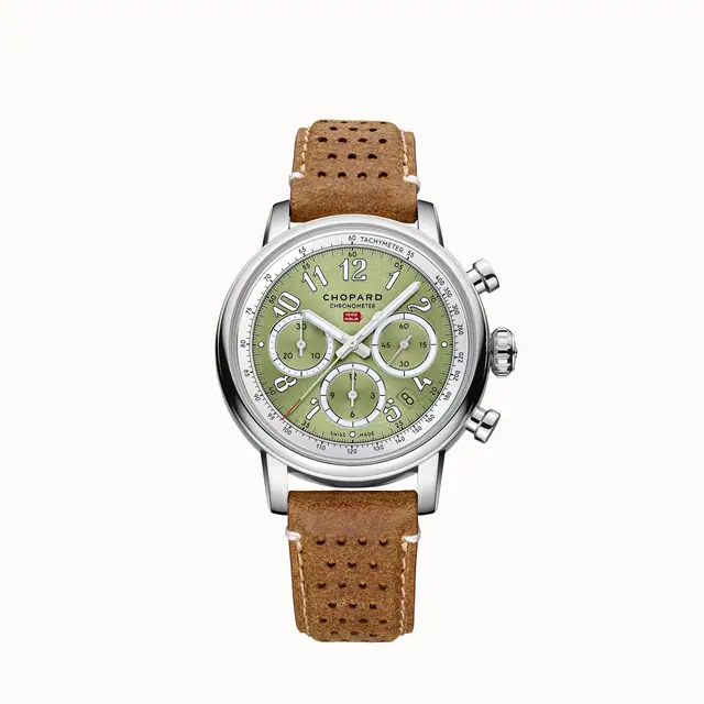Chopard Mille Miglia Classic Chronograph, 40.5 mm, automatic, Lucent Steel™ 168619-3004