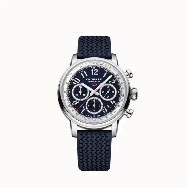 Chopard Mille Miglia Classic Chronograph JX7, 40.5 mm, automatic, Lucent Steel™ 168619-3006