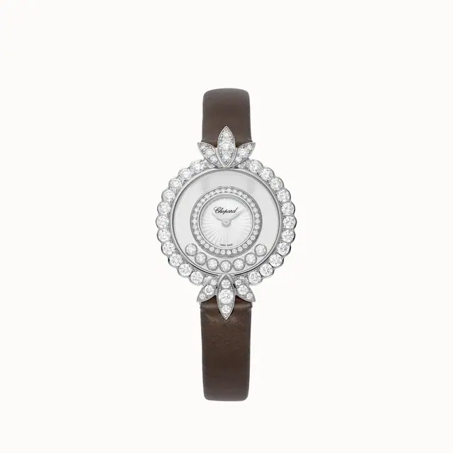 Chopard Happy Diamonds Joaillerie, 29 mm, quartz, ethical white gold, diamonds 209424-1004