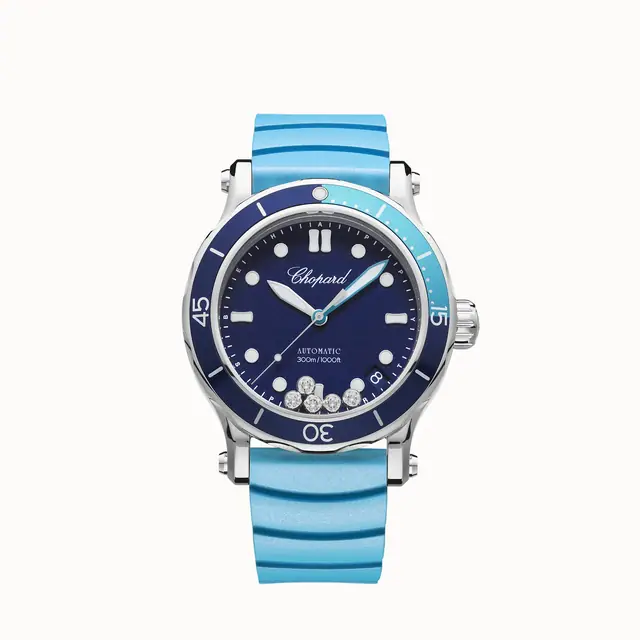 Chopard Happy Ocean, 40 mm, automatic, Lucent Steel™, diamonds 278587-3001