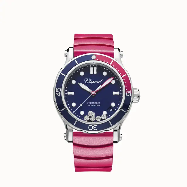 Chopard Happy Ocean, 40 mm, automatic, Lucent Steel™, diamonds 278587-3002