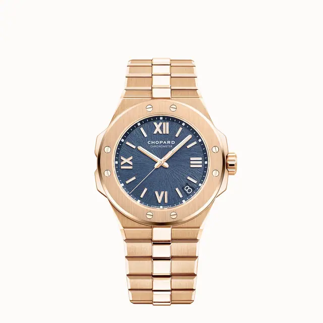 Chopard Alpine Eagle 41, 41 mm, automatic, ethical rose gold 295363-5001