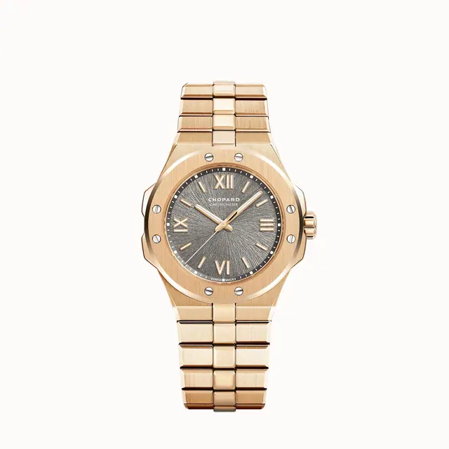 Chopard Alpine Eagle 36, 36 mm, automatic, ethical rose gold 295370-5001