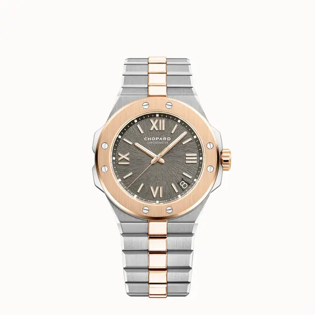 Chopard Alpine Eagle 41, 41 mm, automatic, ethical rose gold, Lucent Steel™ 298600-6001