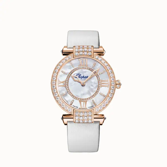 Chopard IMPERIALE Joaillerie, 36 mm, automatic, ethical rose gold, diamonds 384242-5005