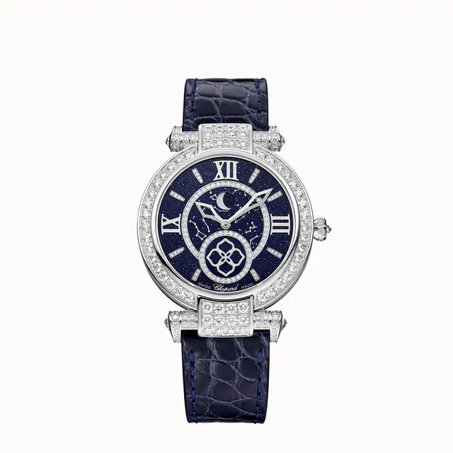Chopard IMPERIALE Moonphase, 36 mm, automatic, ethical white gold, diamonds 384246-1002