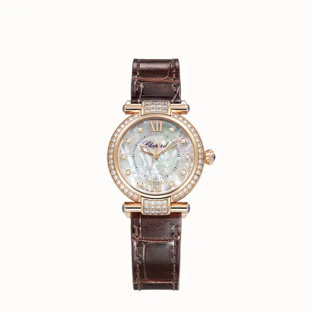 Chopard IMPERIALE, 29 mm, automatic, ethical rose gold, diamonds 384319-5010