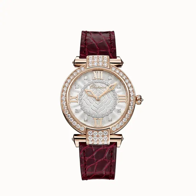 Chopard IMPERIALE Joaillerie, 36 mm, automatic, ethical rose gold, diamonds 385377-5001