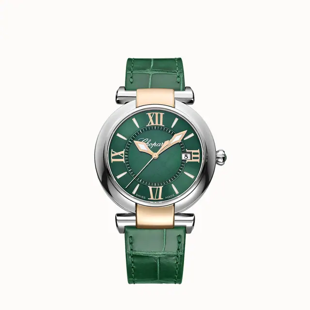 Chopard IMPERIALE, 36 mm, quartz, ethical rose gold, Lucent Steel™ 388532-6006