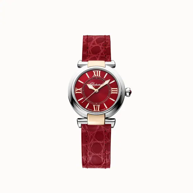 Chopard IMPERIALE, 29 mm, automatic, ethical rose gold, Lucent Steel™ 388563-6016