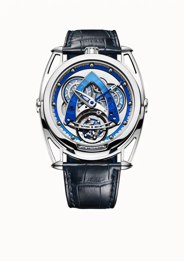 De Bethune DB28 Steel Wheels Sapphire Tourbillon DB28SWTTIS1