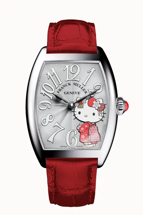 Franck Muller 1752 QZ HELLO KITTY KIMONO