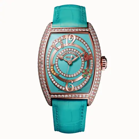 Franck Muller 7502 SC AT FO LUCKY CHARM D