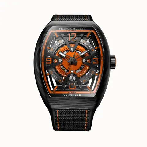 Franck Muller V43 SC DT SQT VECTOR CARB (OR)