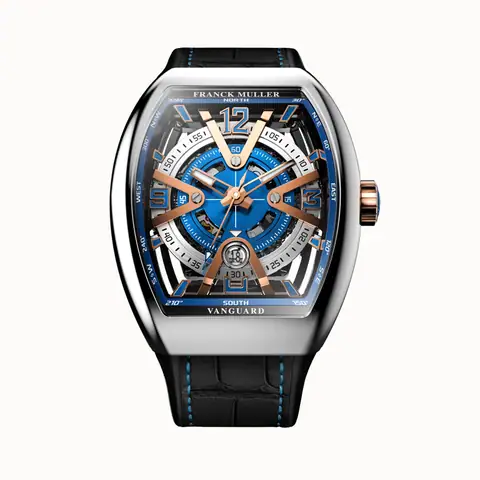 Franck Muller V43 SC DT SQT VECTOR STG OG (BL)