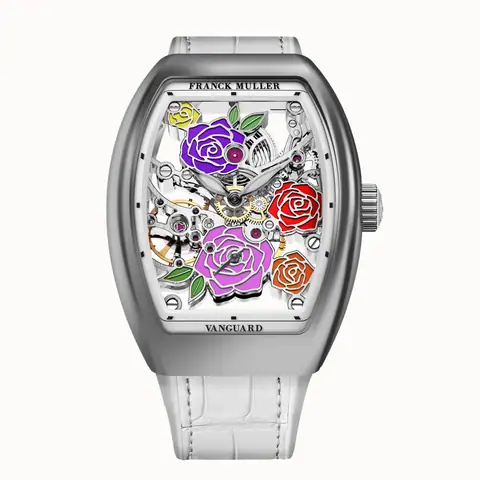 Franck Muller V 32 S6 SQT ROSE COL DRM (BC)
