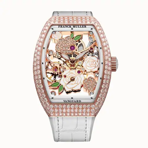 Franck Muller V 32 S6 SQT ROSE D 2RO CD (BC)