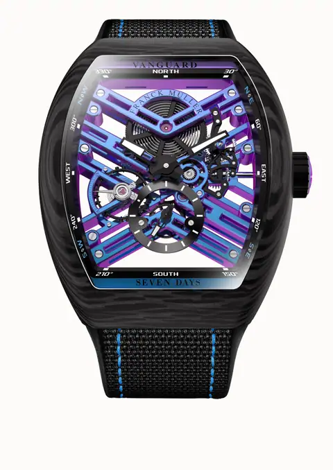 Franck Muller V 41 S6 SQT MVT NL BL CARBONE (NTBL)