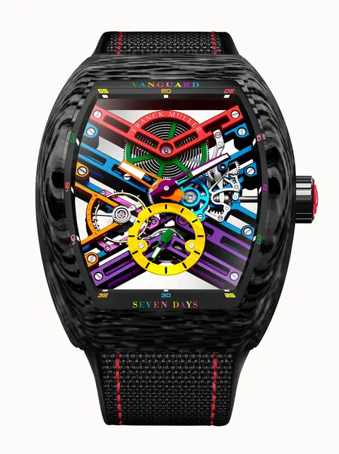 Franck Muller V 43 S6 SQT COL DRM CARBONE NR (ER)