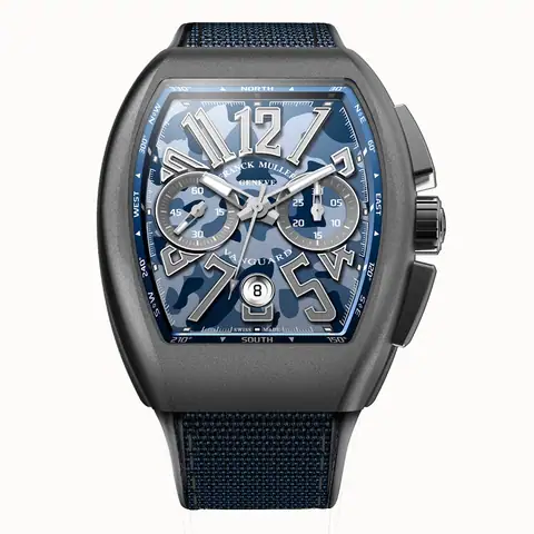 Franck Muller V 45 CC DT CAMOU MC (BL)