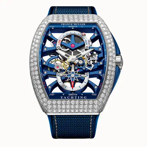 Franck Muller V 45 S6 PR SQT ANCRE YACHT D (BL)
