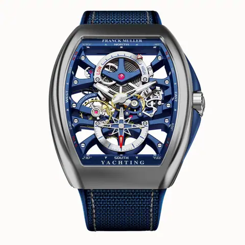 Franck Muller V 45 S6 PR SQT ANCRE YACHT (BL)