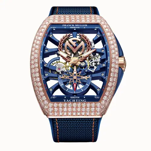 Franck Muller V 45 S6 SQT ANCRE FM YACHT D (BL)