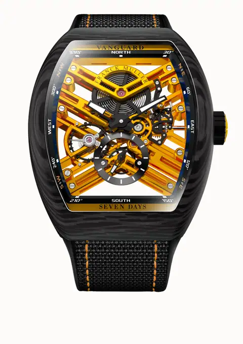 Franck Muller V 45 S6 SQT MVT NT JA CARBONE (NTJA)