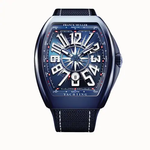 Franck Muller V 45 SC DT YACHT CR BL (BL)