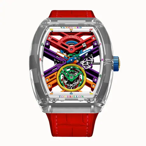 Franck Muller V 45 T SQT COL DRM SAPPHIRE