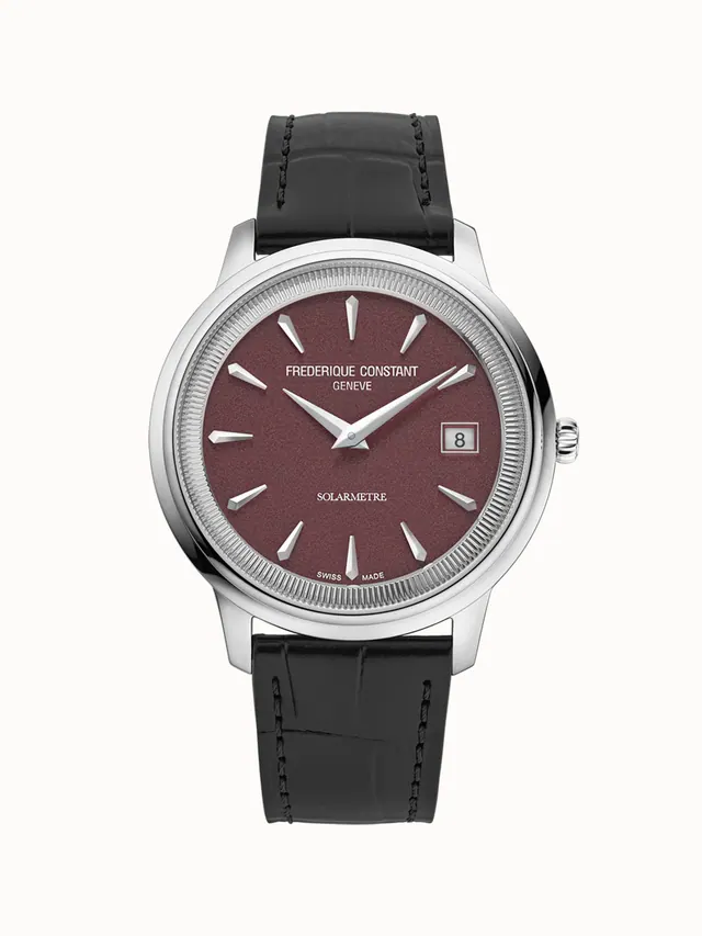 Frederique Constant Classics Moneta Solarmetre, Unisex · Solar FC-120BRG3S6