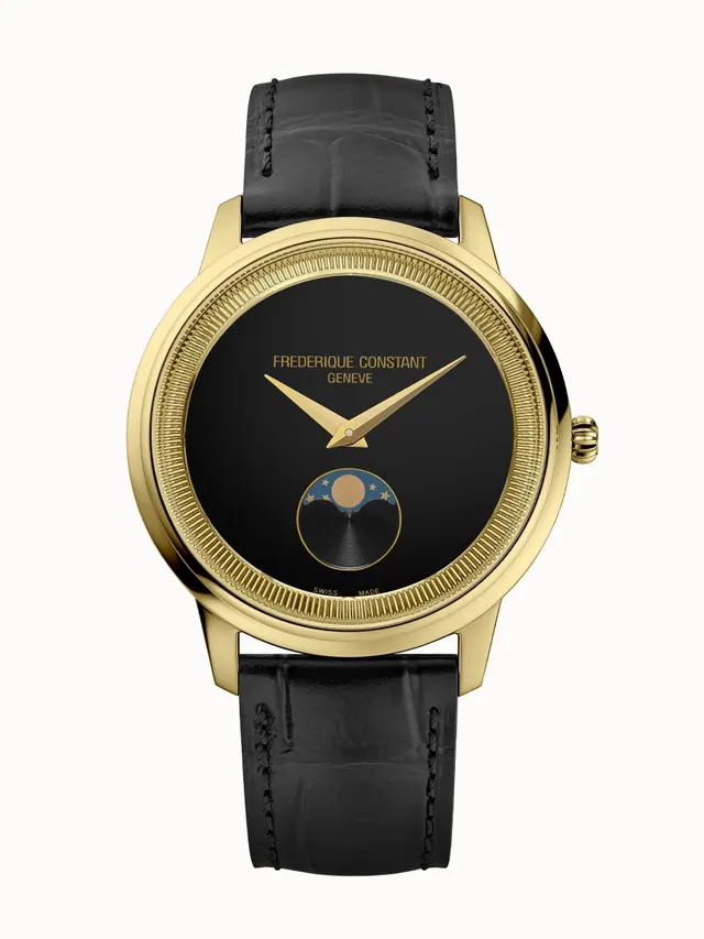 Frederique Constant Classics Moneta Moonphase, Unisex · Quartz FC-206B3S5