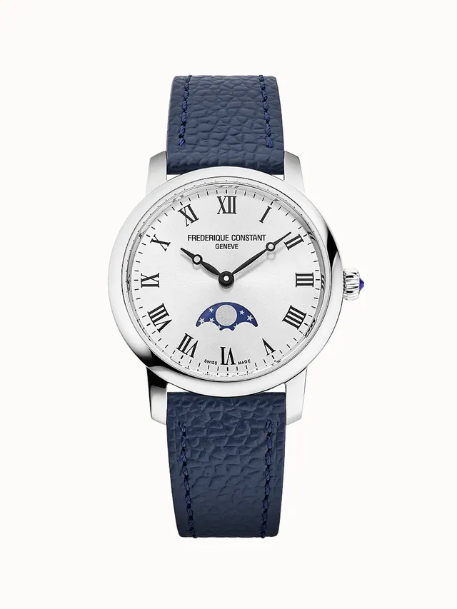 Frederique Constant Classics Slimline Ladies Moonphase, Women · Quartz FC-206RS1S6