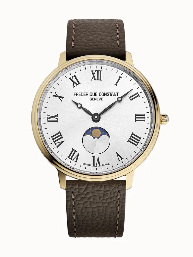 Frederique Constant Classics Quartz Moonphase, Men, Unisex, Women · Quartz FC-206RS3S5