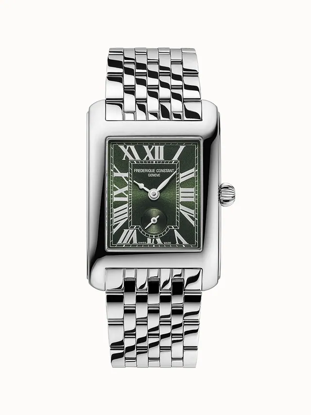 Frederique Constant Classics Carree Small Seconds, Men, Unisex, Women · Quartz FC-235GR2C6B