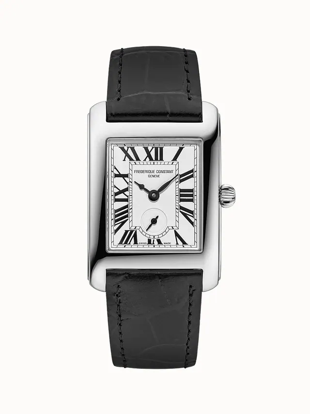 Frederique Constant Classics Carree Small Seconds, Men, Unisex, Women · Quartz FC-235S2C6