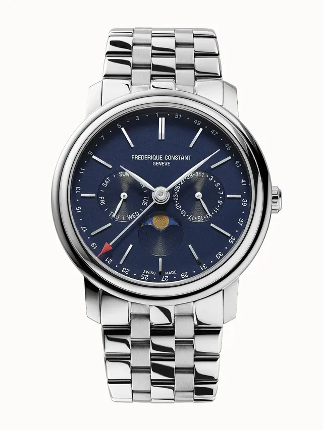 Frederique Constant Classics Index Business Timer, Men · Quartz FC-270N4P6B