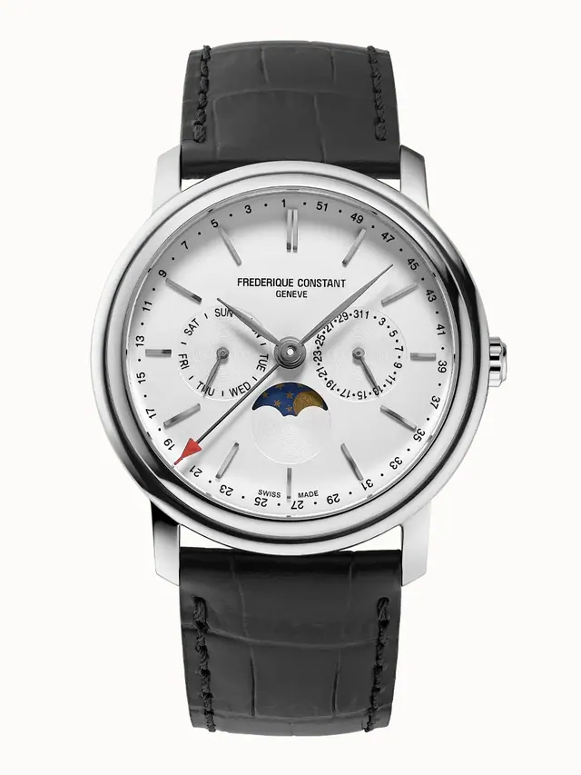 Frederique Constant Classics Index Business Timer, Men · Quartz FC-270SW4P26